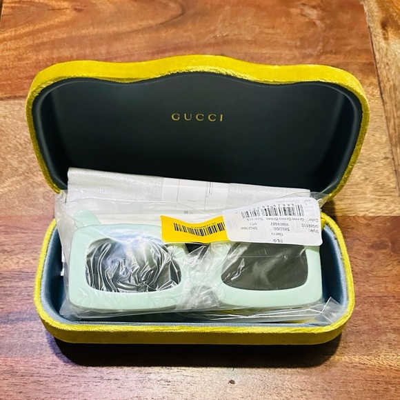 GUCCI 53mm Square Rectangle Sunglasses